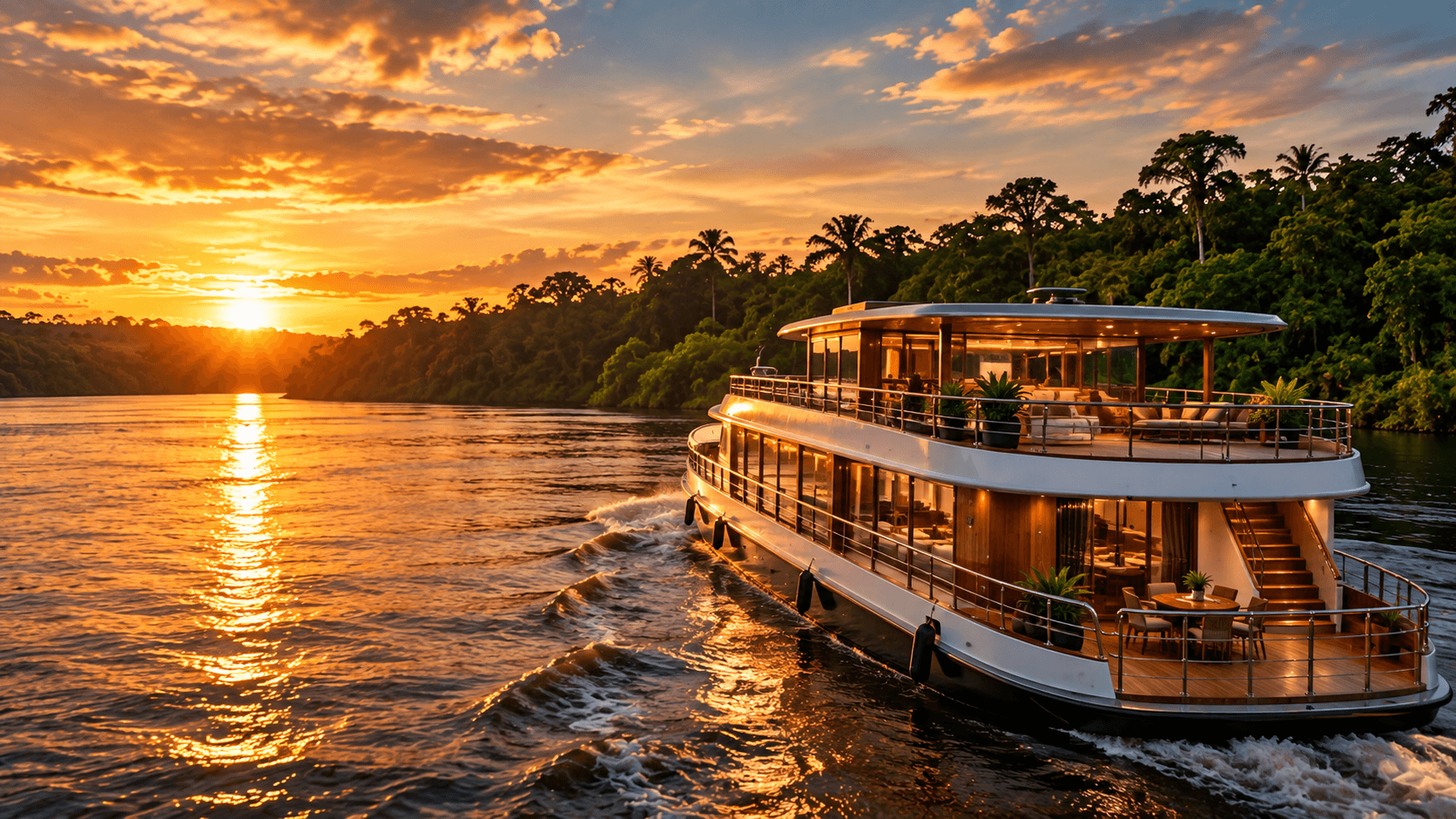 Participantes do A Bordo navegando pela Amazônia